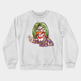 Cartoon Clown Crewneck Sweatshirt